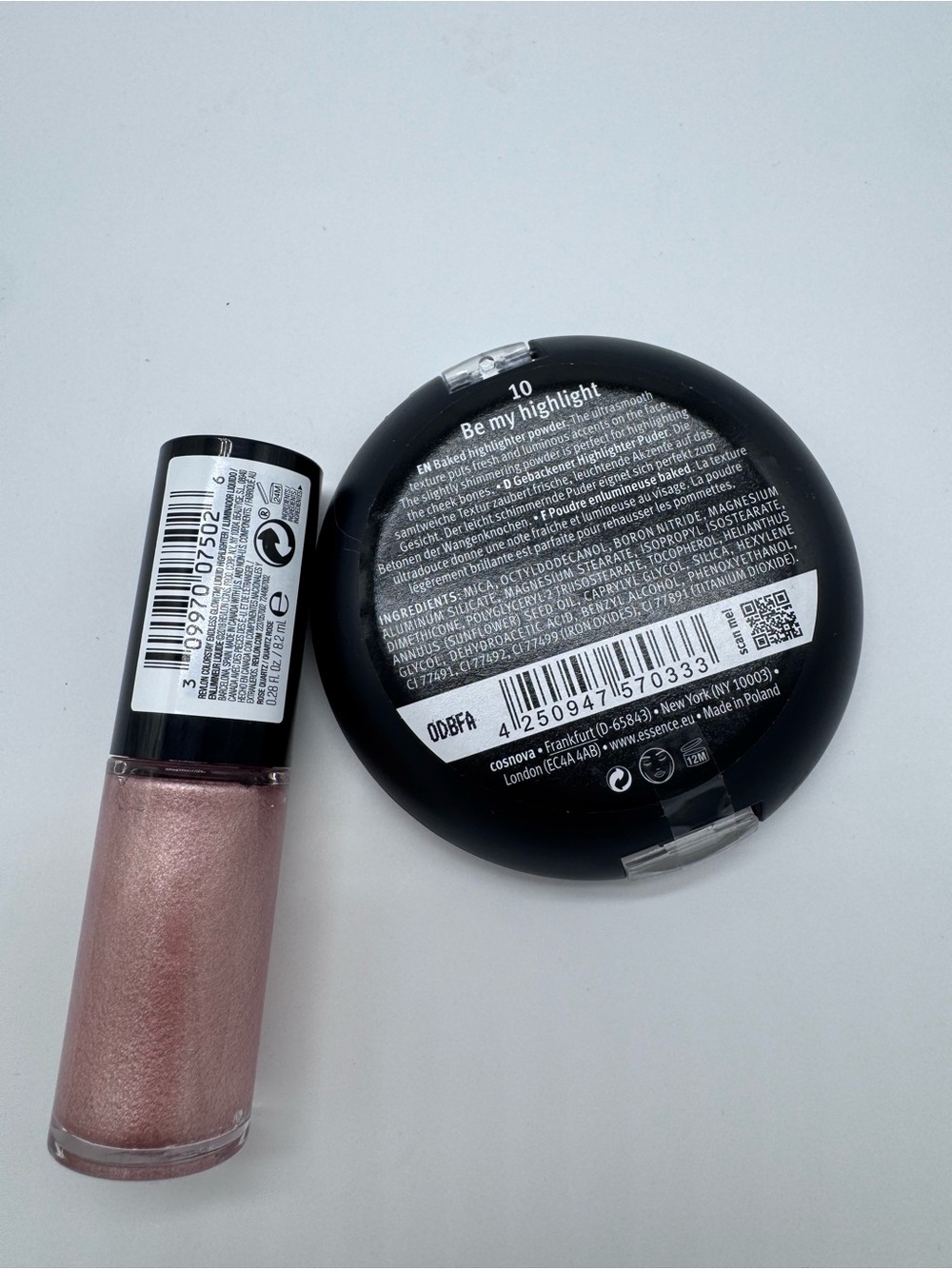 Revlon Endless Glow Rose Quartz & Essence Pure Nude Highlighter Duo - Picture 4 of 6